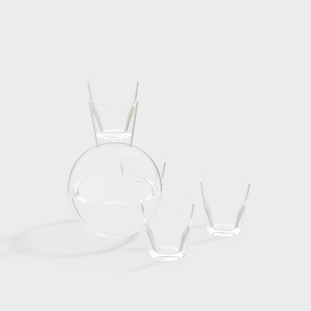 Goods_Pure_Carafe_Set_INCIPIT3D模型