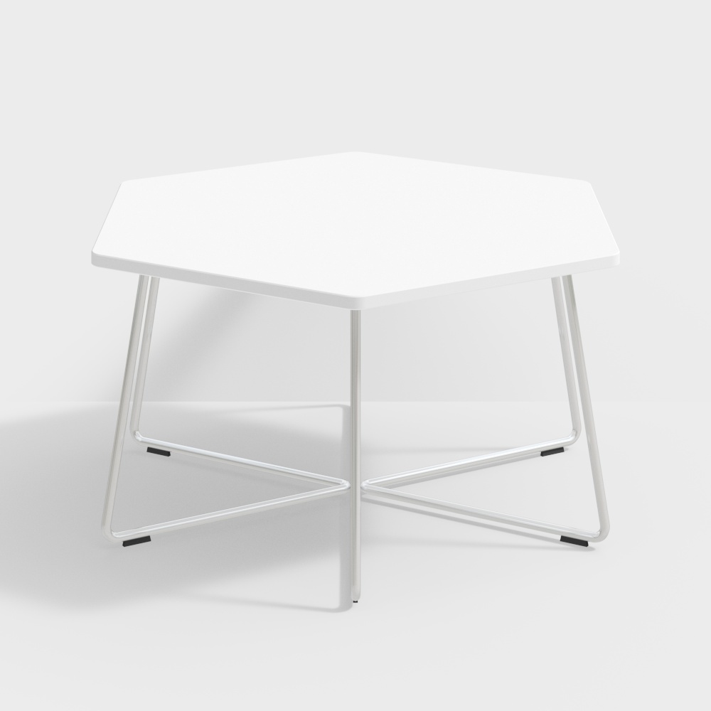 naughtone_pollen_table_wire_frame_h340f3D模型