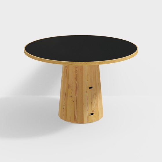 Moooi Modern Art Moderne Minimalist Dining Tables,Dining Tables,Black+Wood color