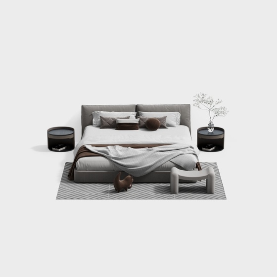 Modern Bed sets,black