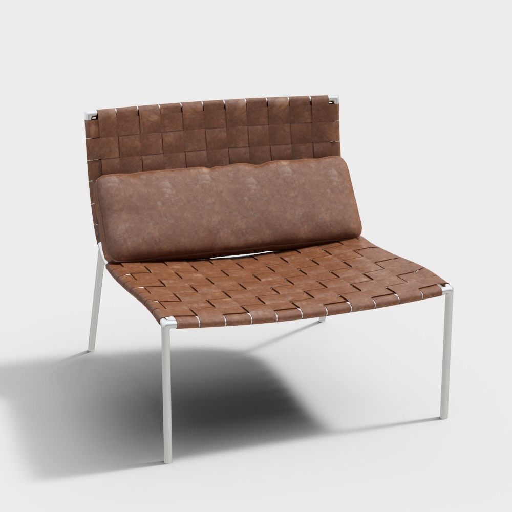 Minotti leather chair