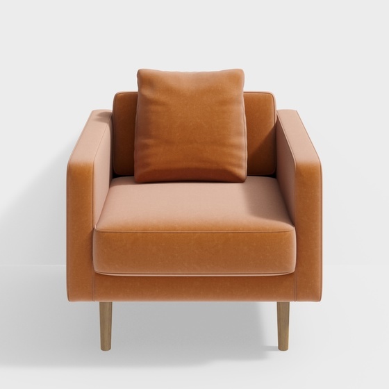 Ashley American Art Moderne Modern Seats & Sofas,Single Sofa,Single Sofa,Earth color
