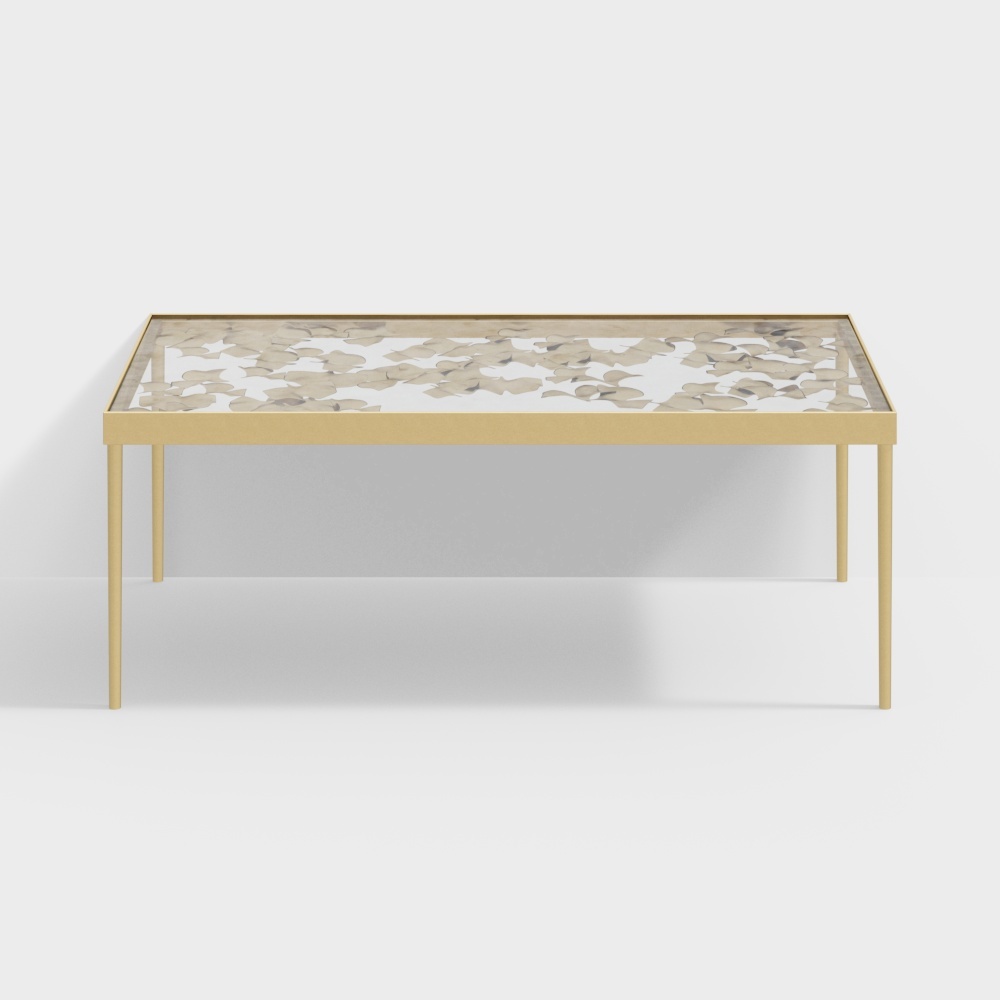 Ashley Otto Ginkgo Coffee Table3D模型