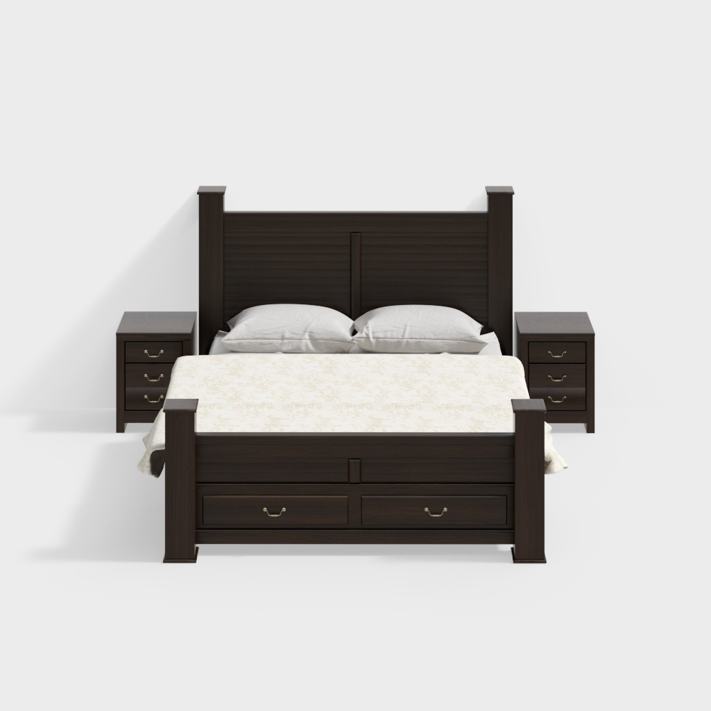 Ashley Quinden Storage Bedroom Group3D模型