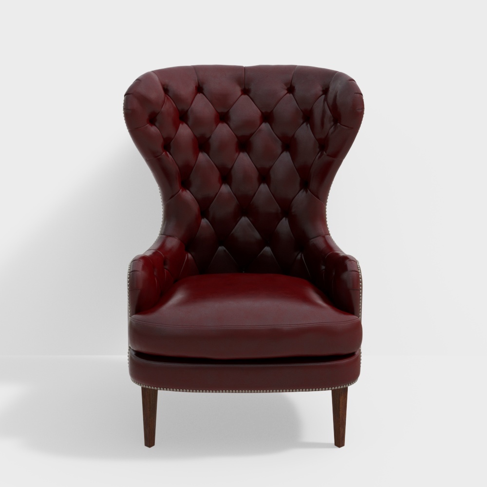 Hooker Furniture souvereign_armchair23D模型