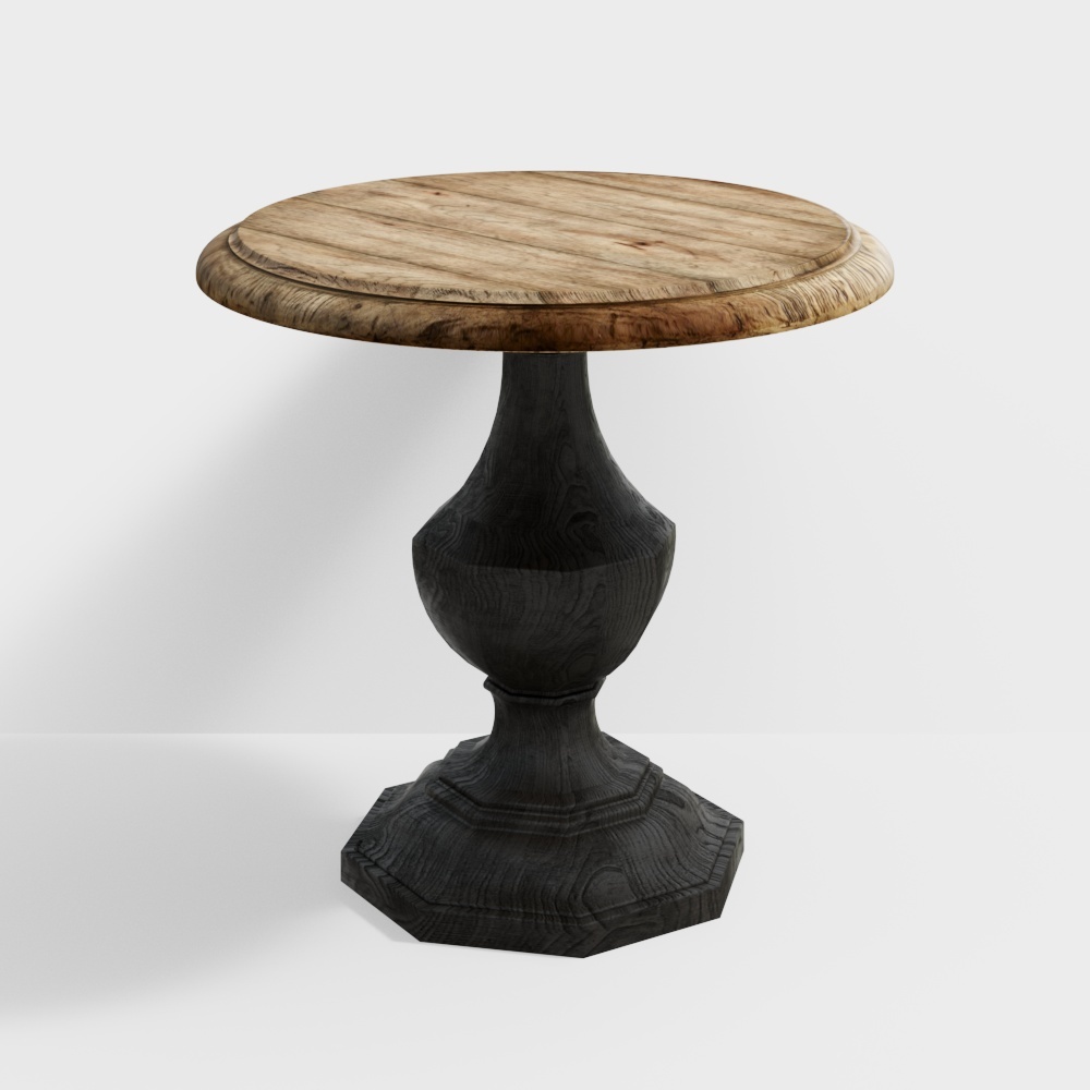 Hooker__Furniture Round Accent Table3D模型