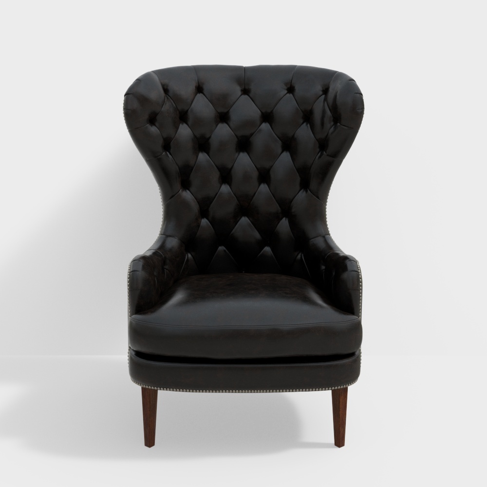 Hooker Furniture souvereign_armchair13D模型