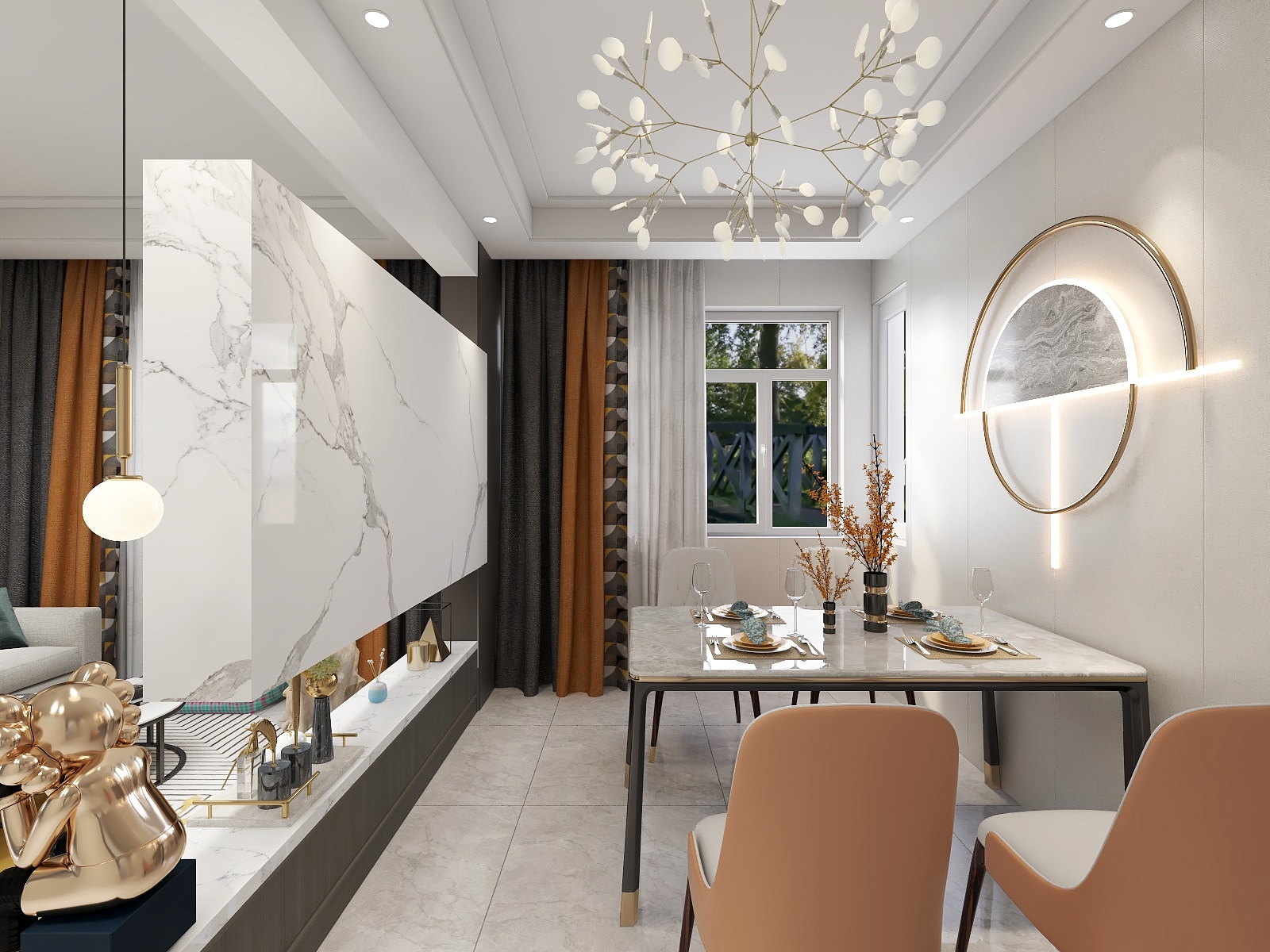 真相不白-瑞和园89.50㎡B户型3室2厅1卫-装修设计方案