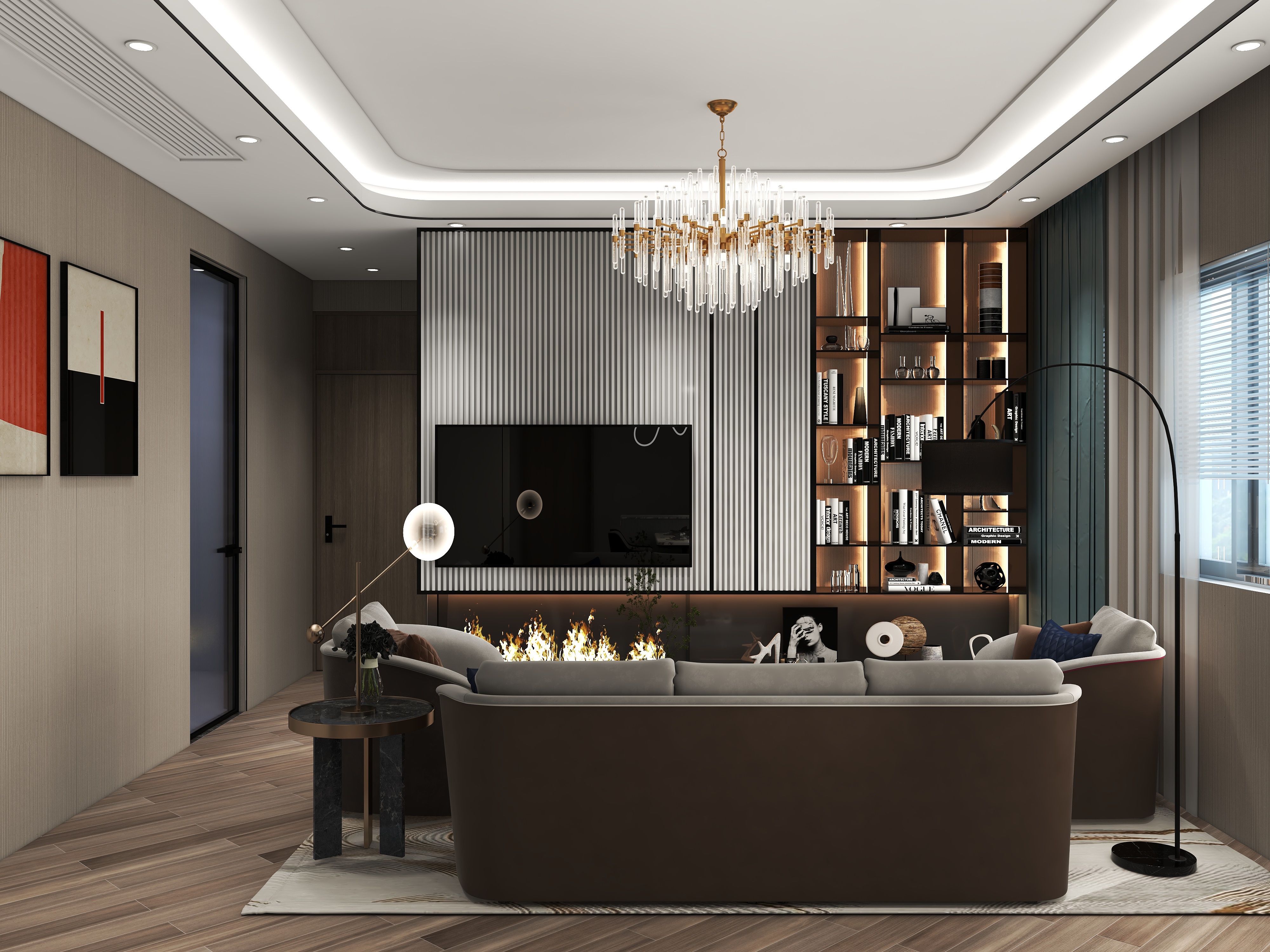 Huabin-designer-ZHB·窝不简单-装修设计方案