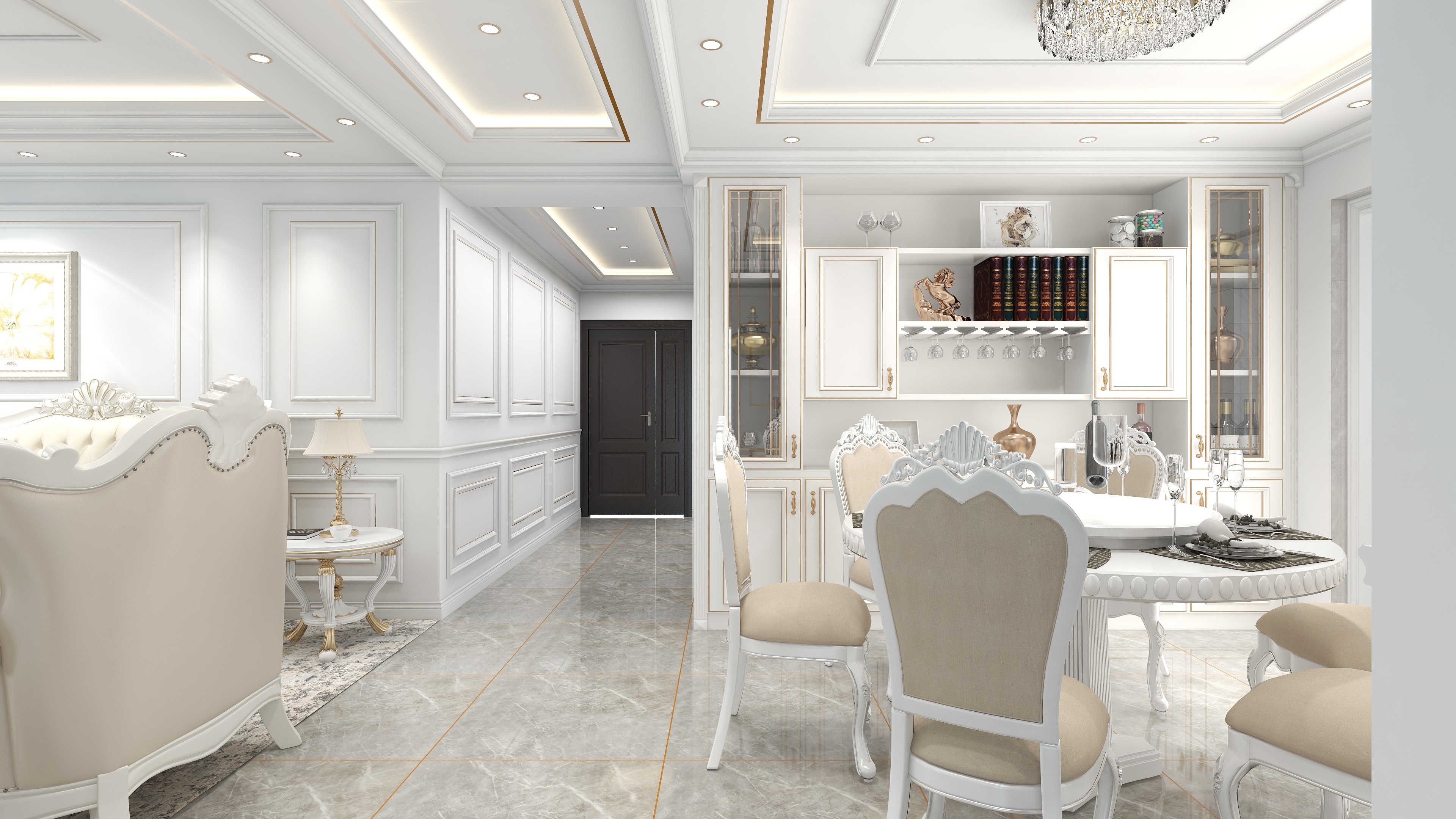 霍尔果斯rqPf-雅欣11-2-701私人订制-简欧方案-装修设计方案