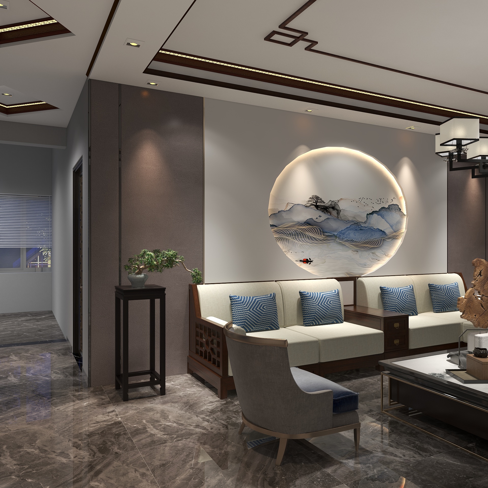 刘兴-汪寨自建装修效果图