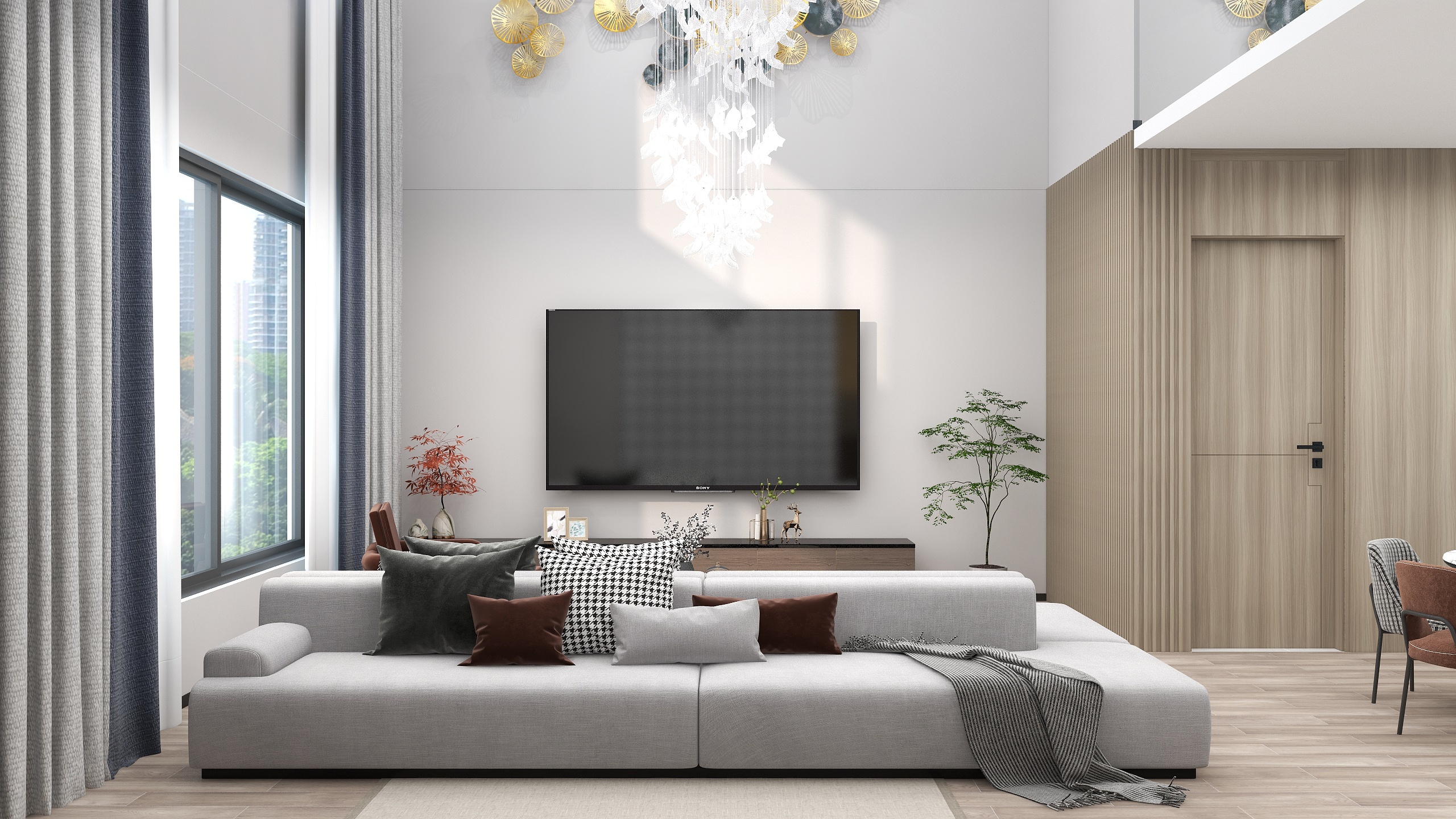 梦雾深处-现代简约-装修设计方案