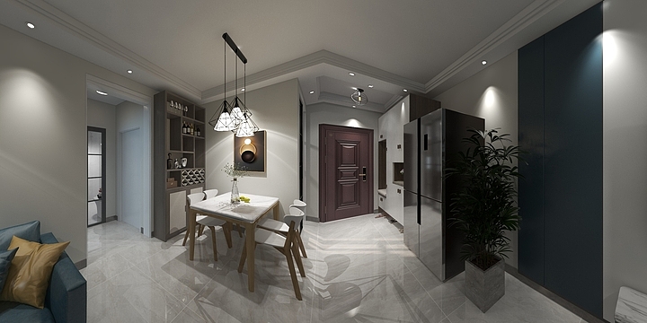 张家口垣和盛装饰工程有限公司-远洋尚东万和-装修设计方案