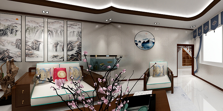 马叉虫vvvv-一楼.dwg-副本-装修设计方案