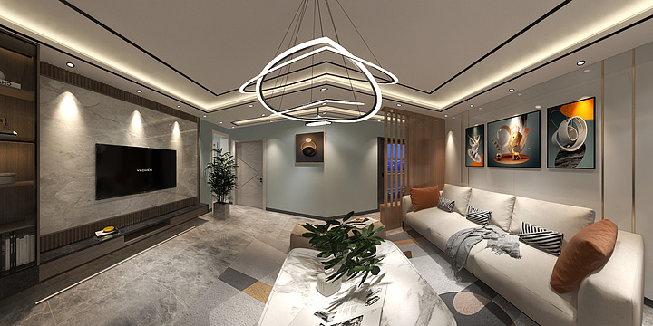 祝拉设计部-田园小区-装修设计方案