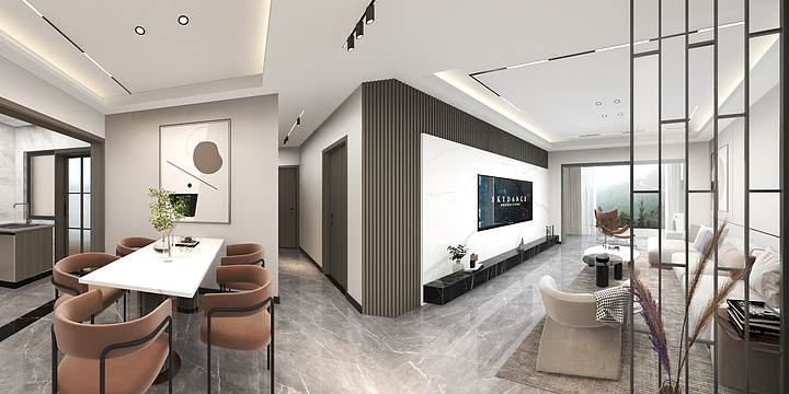 十方舍下-现代简约-装修设计方案