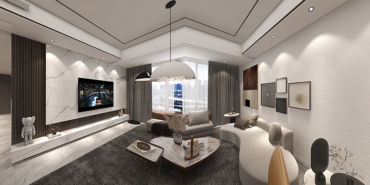 张君山-中央大街2栋11-1唐宅-装修设计方案