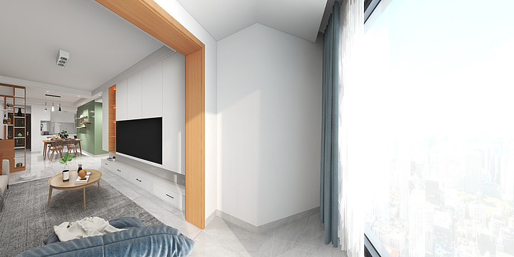 创新是一种信仰-申小妹效果图.dwg-装修设计方案