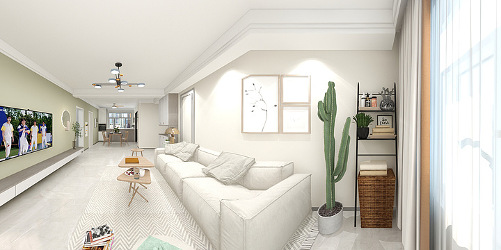 李焱-罗威家.dwg-副本-副本-副本-装修设计方案