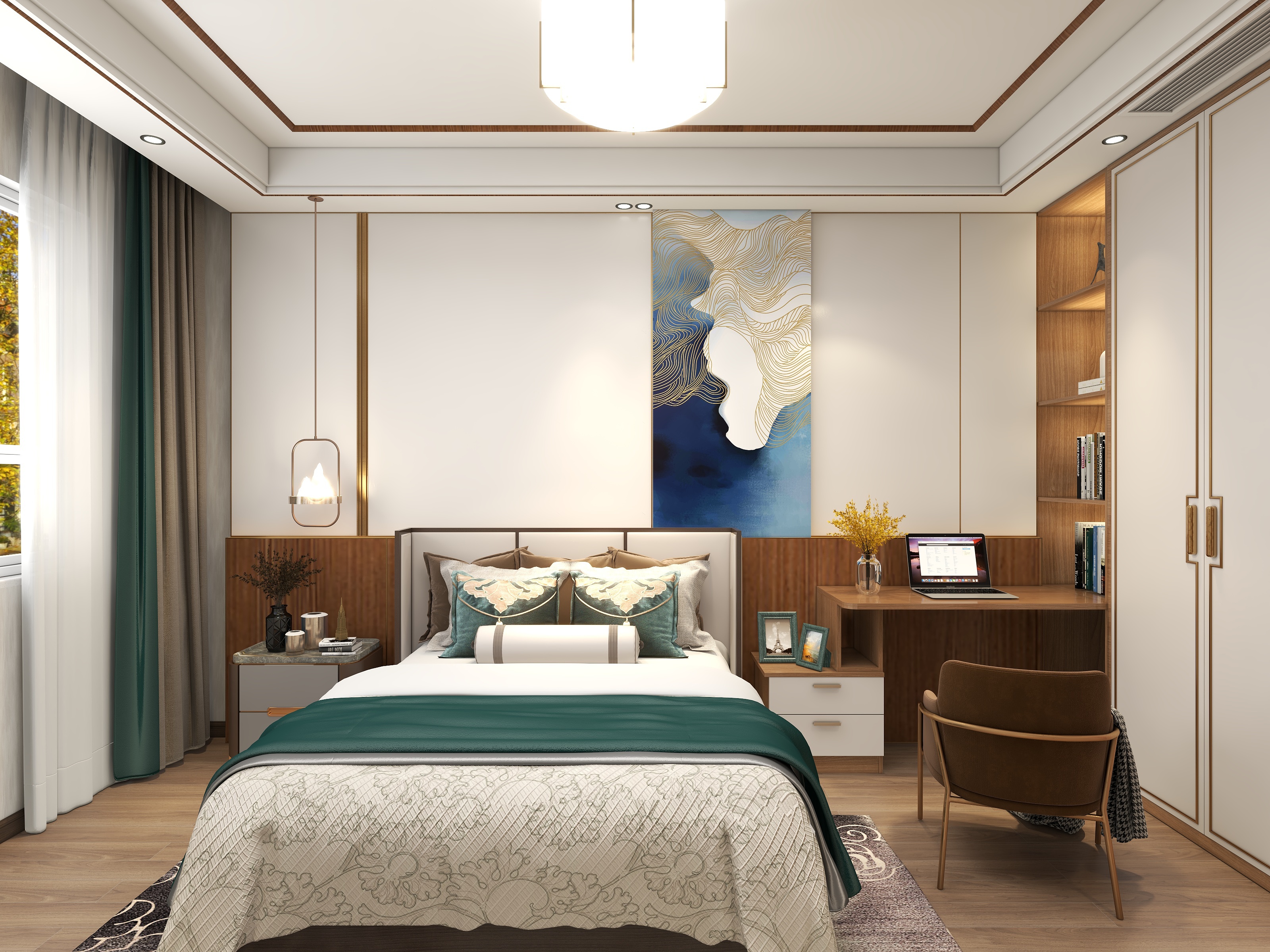 全案設計丨木子-天和朗苑150㎡3室-装修设计方案