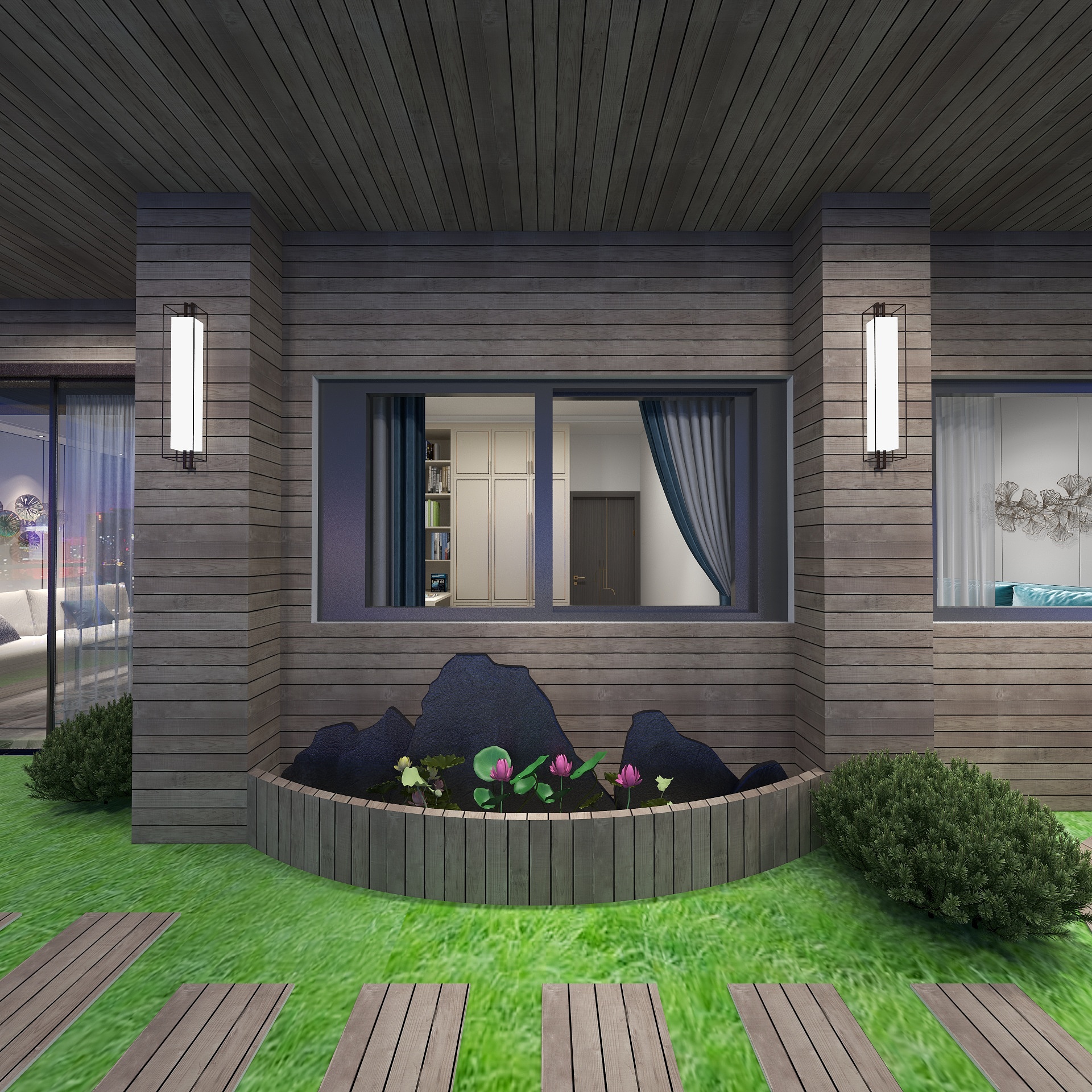 凡香定制-4锦江大院-装修设计方案