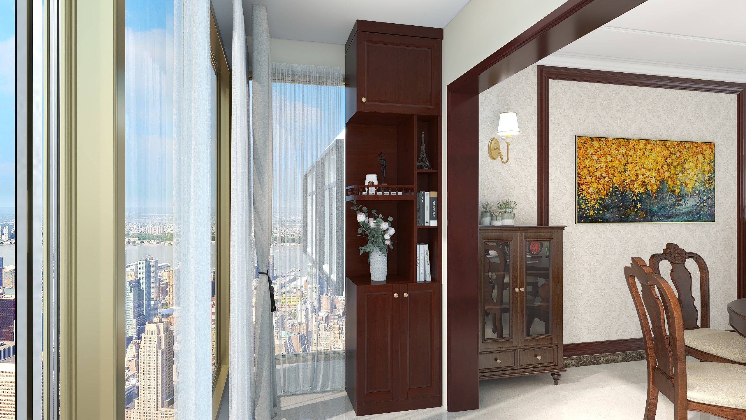 欧美斯高端定制居然之家4层-恒大华府14栋2501A方案（最终）-装修设计方案