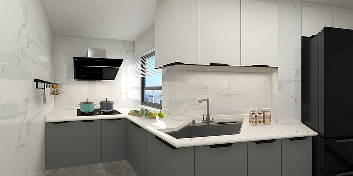 室内家装设计师Q-二层复式-副本-副本-装修设计方案