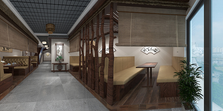 H丨Design-锦绣茶楼.dwg-装修设计方案