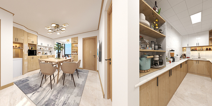 HOME.何老师-日式北欧叶上海范女士-装修设计方案