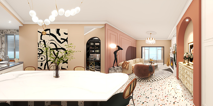 离忧设计-园丁园.法式混搭-装修设计方案