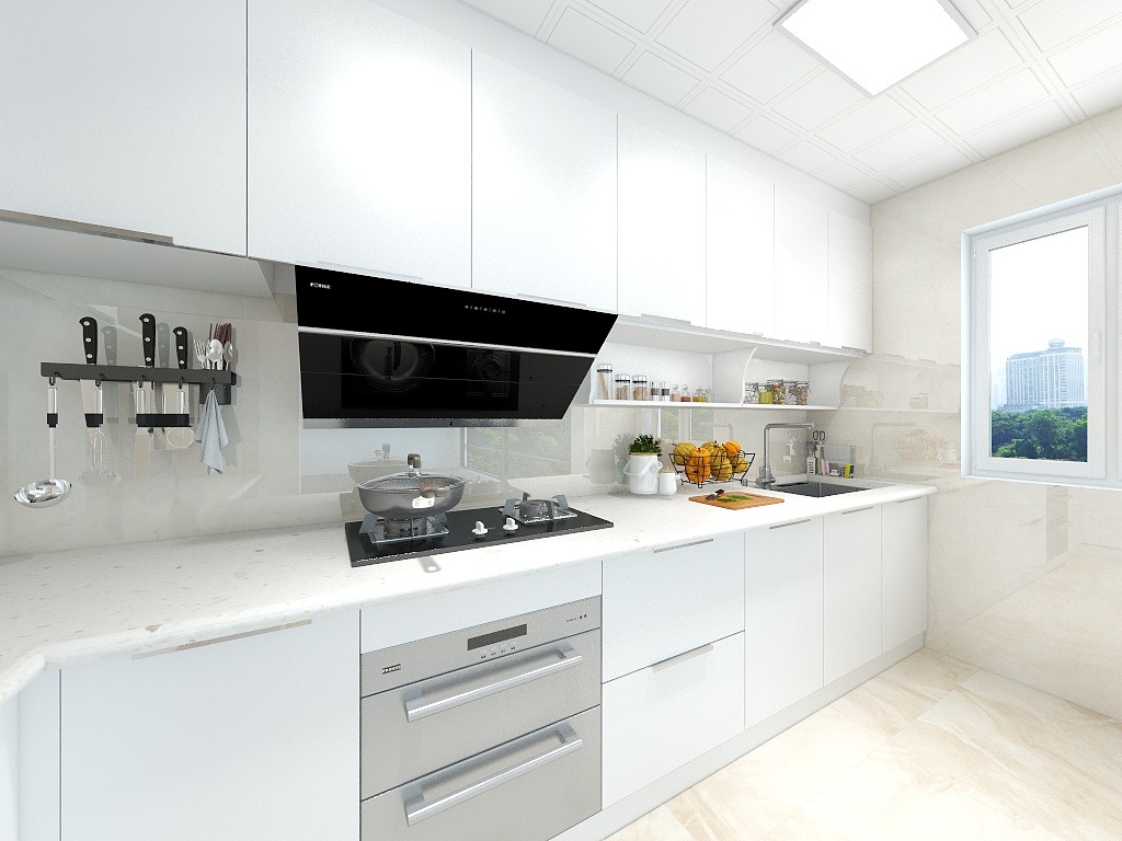 奥信全屋定制工厂20年-奥信20220314厨房吊柜-装修设计方案