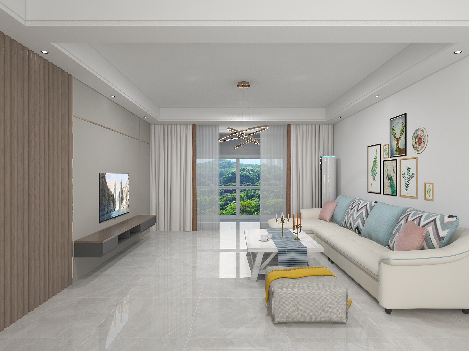 巴拉巴咘巴啦啦-睿湖美景-装修设计方案