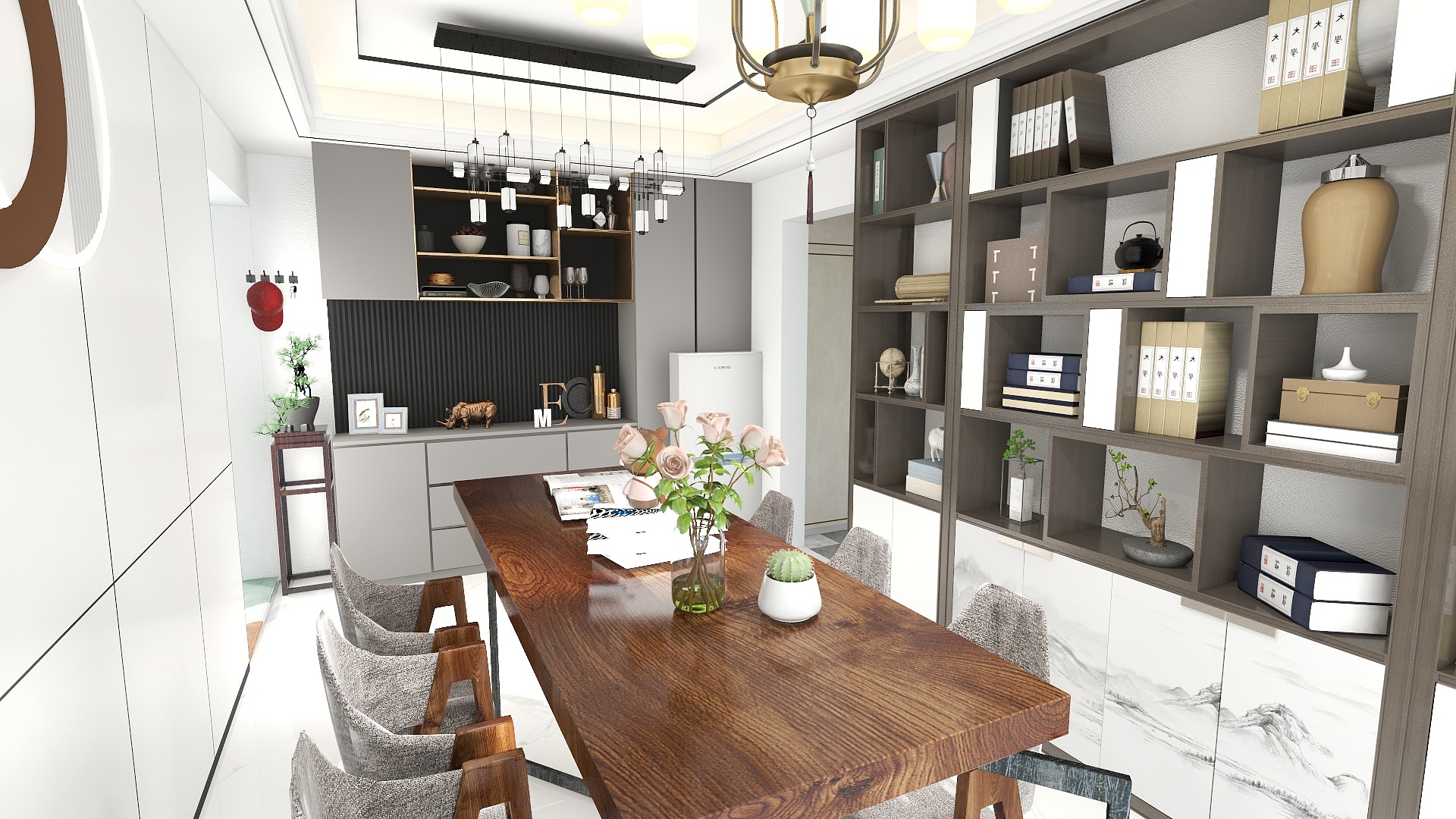 小宁哥哥-泰华锦城二期装修设计方案2022装修效果图