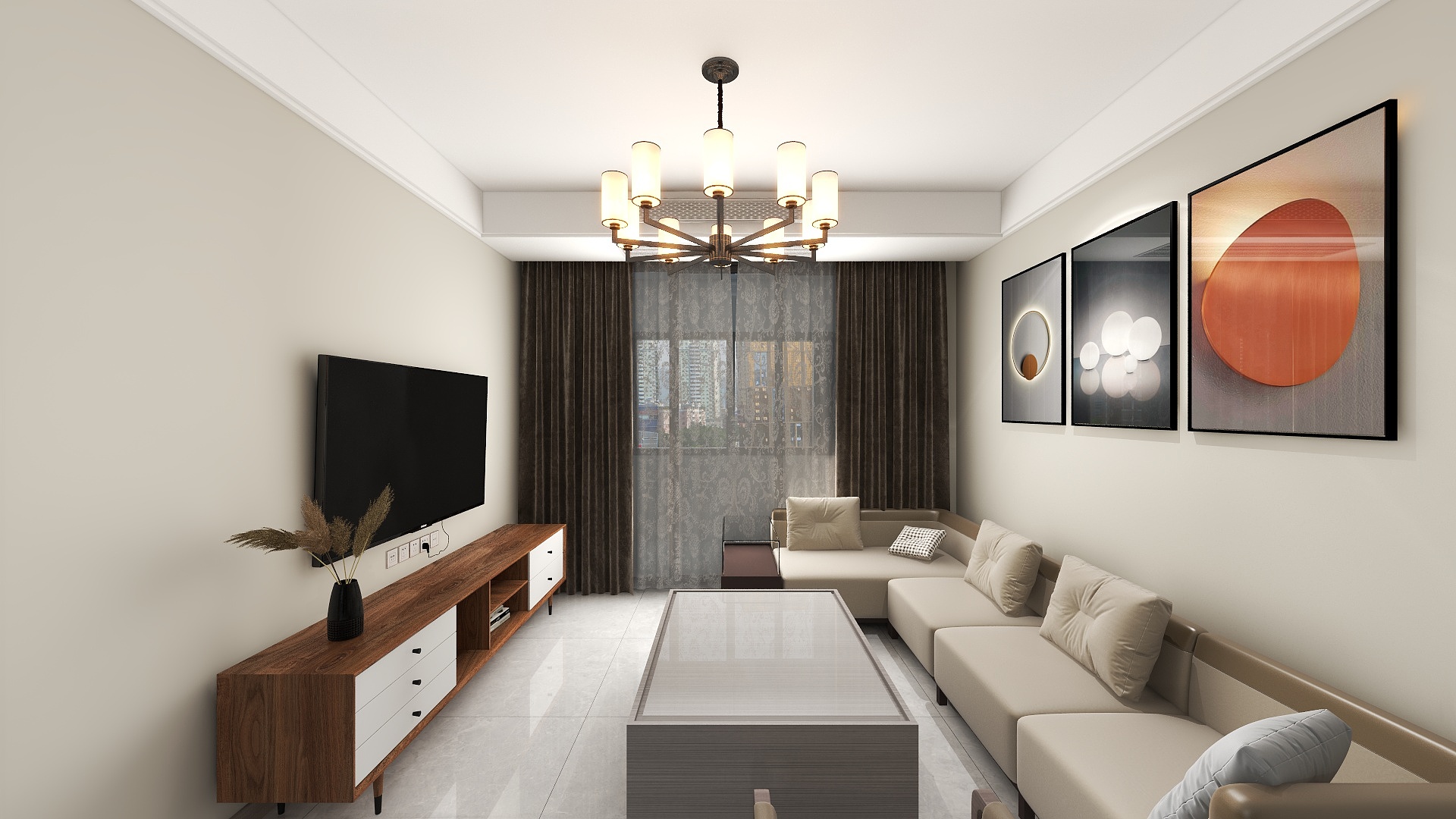 合肥双诚-M璘-望潜华庭，极简风新装修效果图