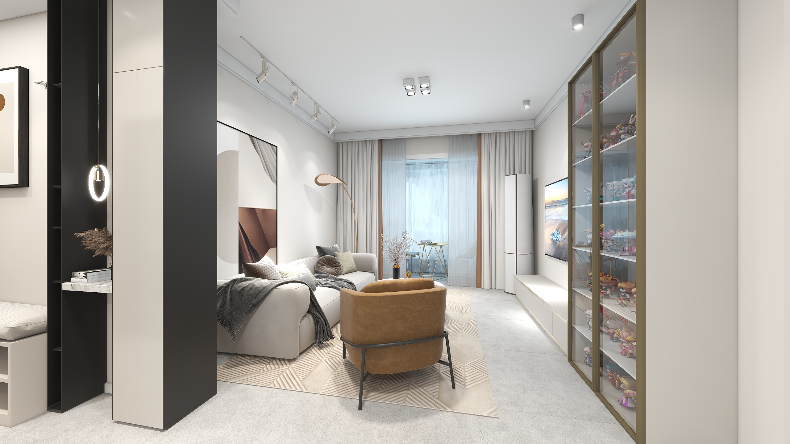 HN丶全案设计师-富民河畔家园.dwg-副本-装修设计方案