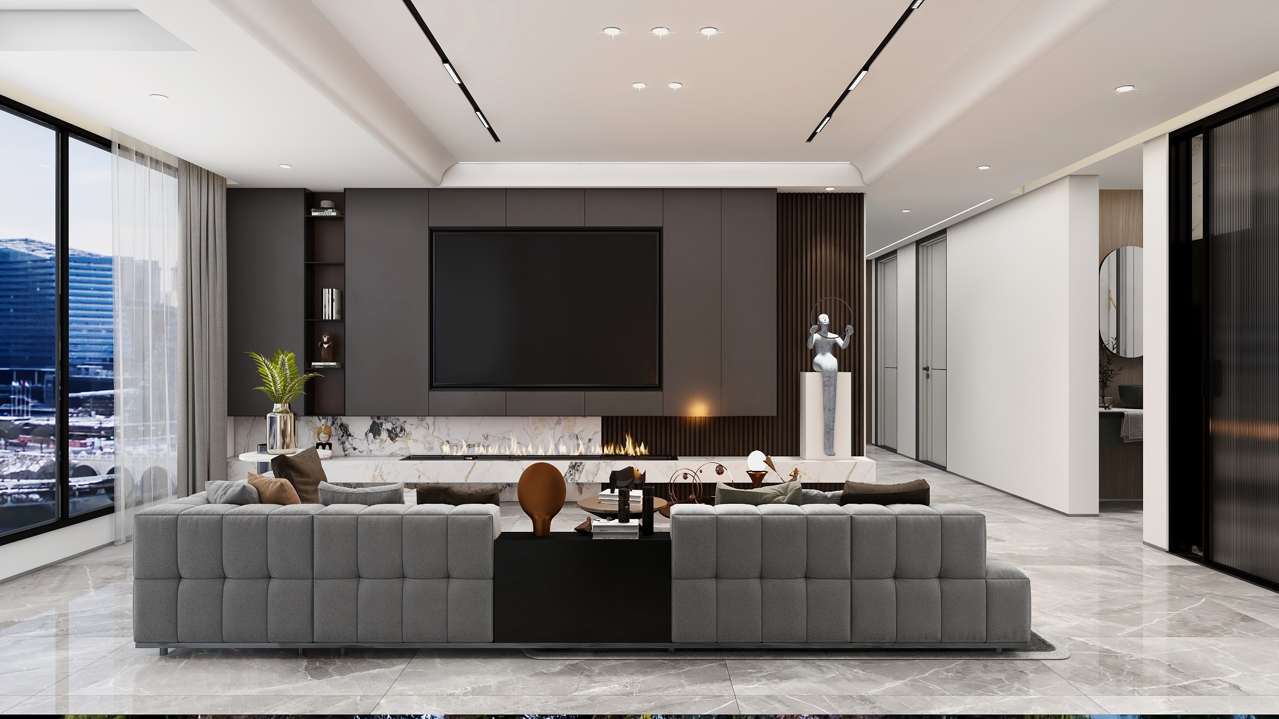 雨夜烧火-静静的河-装修设计方案