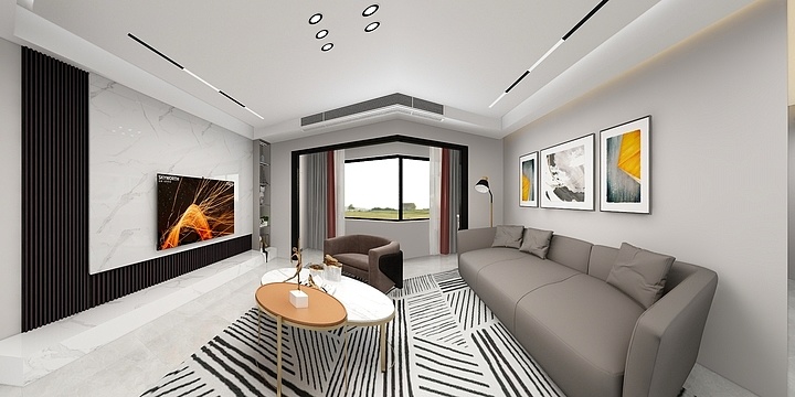 A丶Eou柏润-澜台府2-2-1301室-装修设计方案