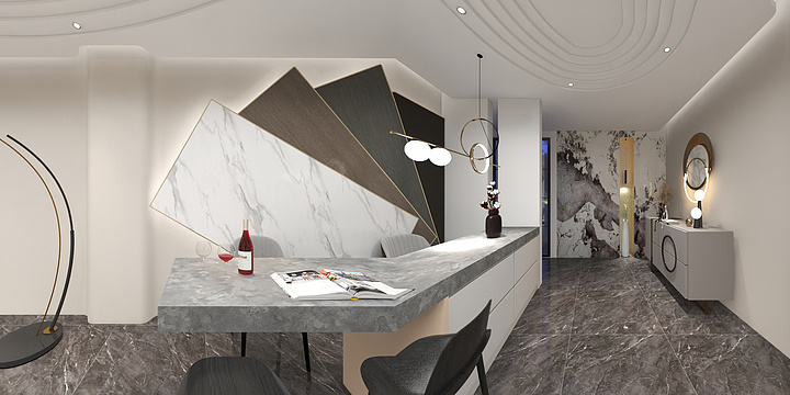 空间创造设计师龚勋-新块.dwg-装修设计方案