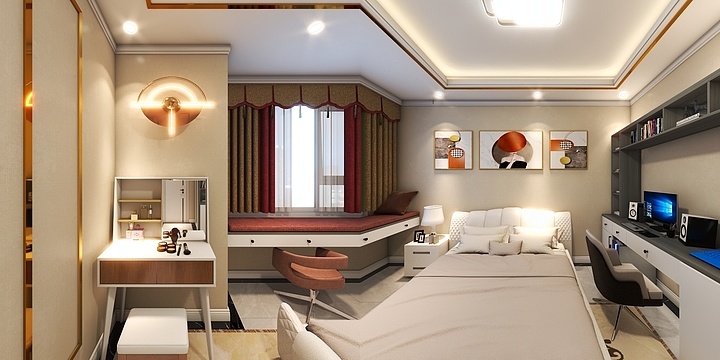 金楼装修公司设计师-YIGXA-装修设计方案