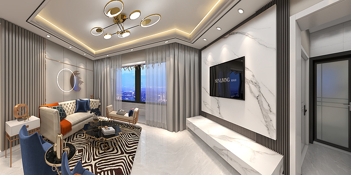 桃析-南湖6#108平-装修设计方案