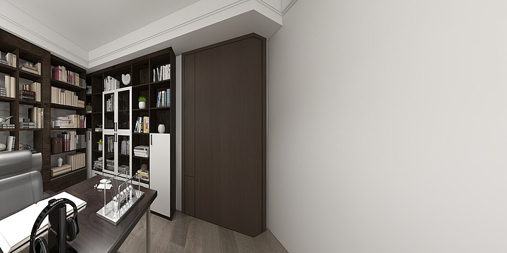 贰拾叁度装饰-金地南区.dwg-装修设计方案