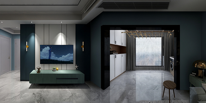 左岸芯设计-33号楼户型103-106-装修设计方案