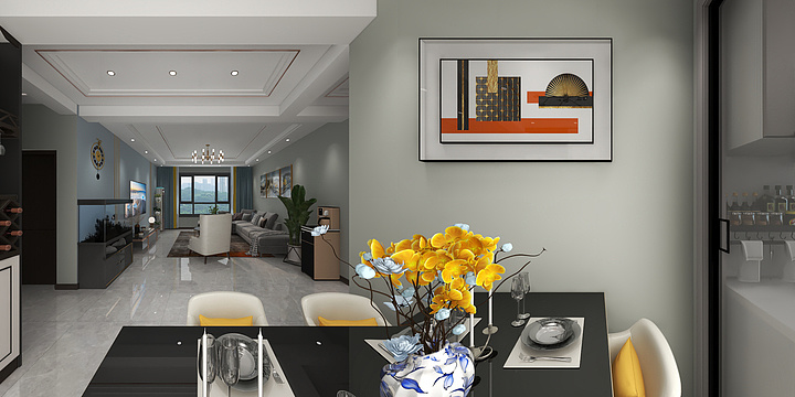 邢台装修大管家-漫香林11-1-1201-装修设计方案