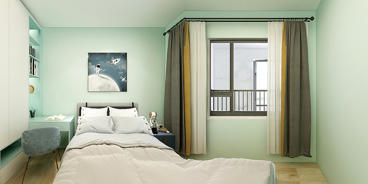 郑设计1-芯馨雅园142-装修设计方案