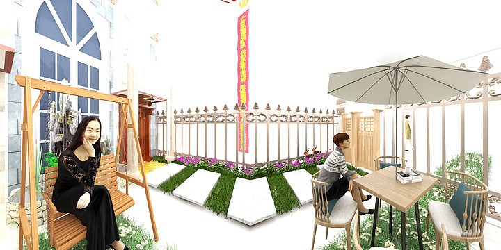 创意画境-别墅效果图-装修设计方案