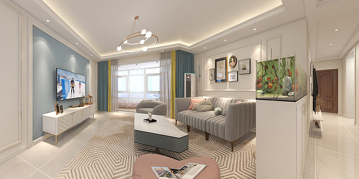 设计白晴晴-山水豪庭.dwg-装修设计方案