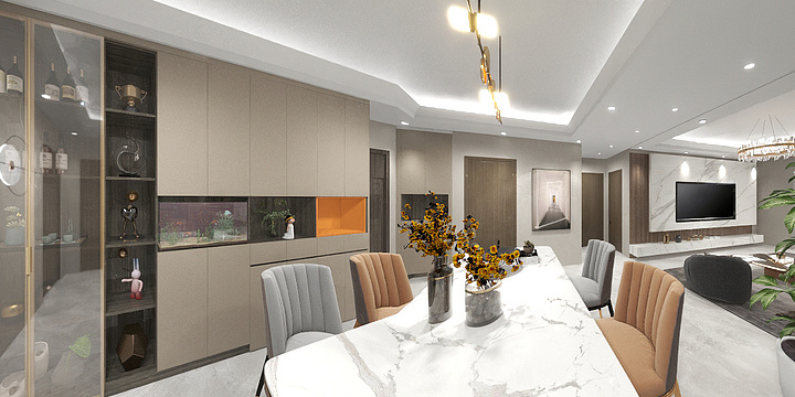 涵宝ABuh-南德国际城学府里-装修设计方案