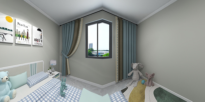 冷海慧-公安局家属院三单元2楼南户-装修设计方案