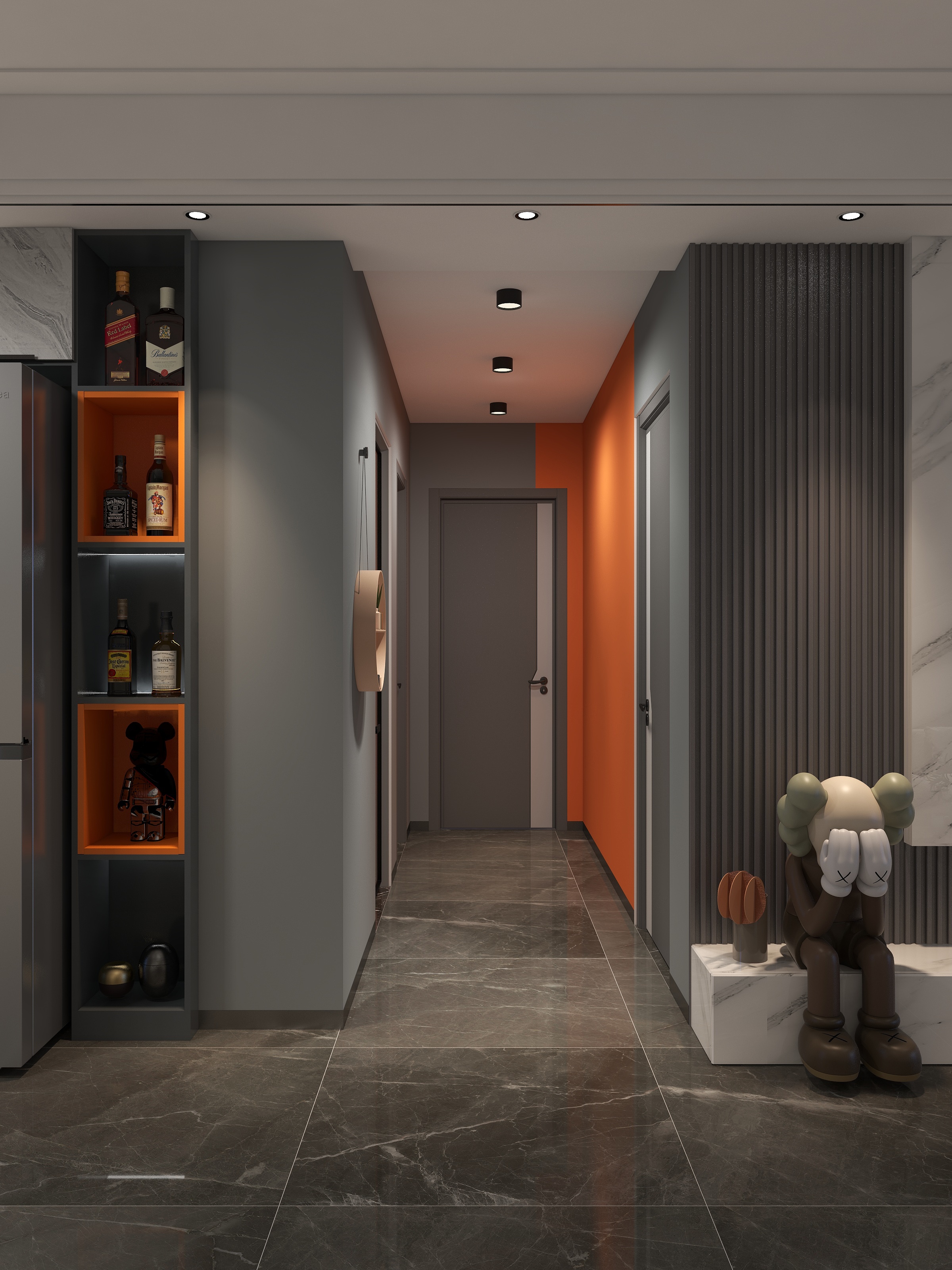 墨屿霜设计-盛京绿洲.dwg-装修设计方案