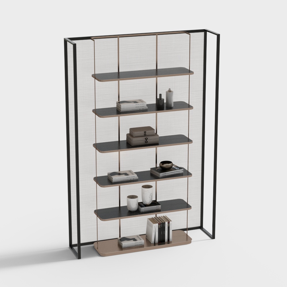 米洛提 Minotti 现代极简书架